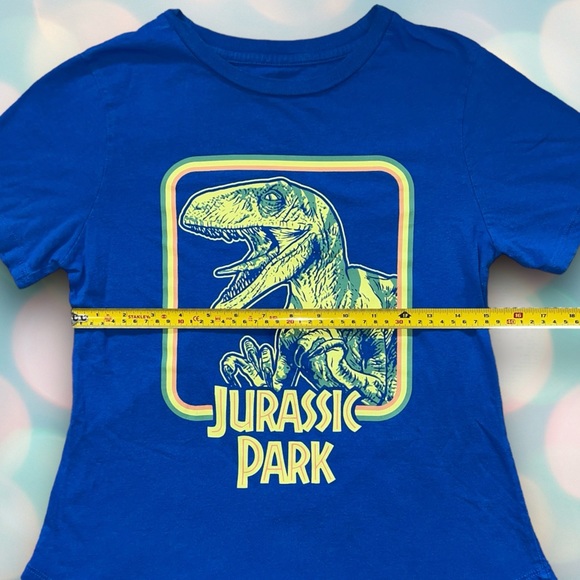 Jurassic Park Velociraptor Women’s Short Sleeve Tee Shirt Top Size M - Picture 3 of 6